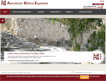 Tablet Screenshot of abe.org.es